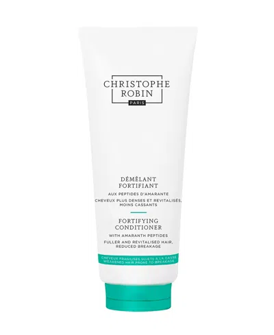 Christophe Robin Fortifying Conditioner With Amaranth Peptides In Transparent
