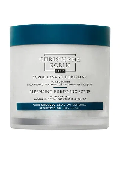 CHRISTOPHE ROBIN CLEANSING PURIFYING SCRUB WITH SEA SALT