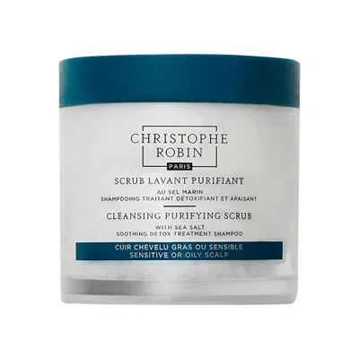 CHRISTOPHE ROBIN CLEANSING PURIFYING SCRUB WITH SEA SALT