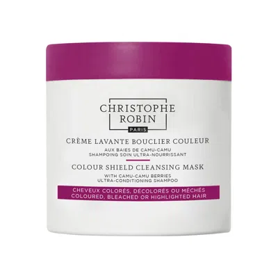 Christophe Robin Colour Shield Cleansing Mask With Camu Camu Berries In White