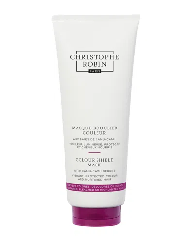 Christophe Robin Colour Shield Mask With Camu-camu Berries, 6.8oz In Transparent