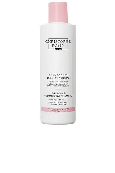 Christophe Robin Delicate Volume Shampoo With Rose Extracts In N,a