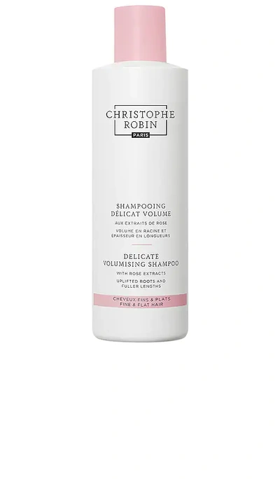 Christophe Robin Delicate Volume Shampoo With Rose Extracts In White