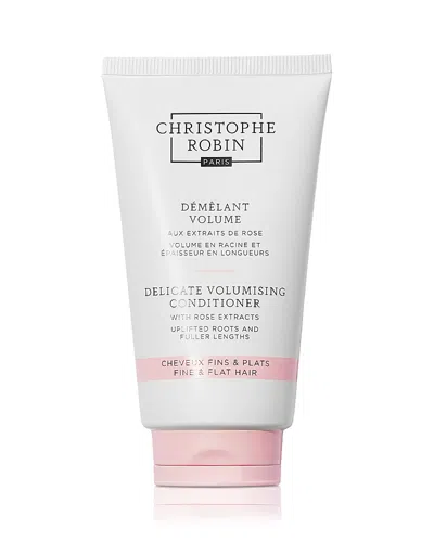 Christophe Robin Delicate Volumising Conditioner With Rose Extracts 2.5 Oz. In Transparent