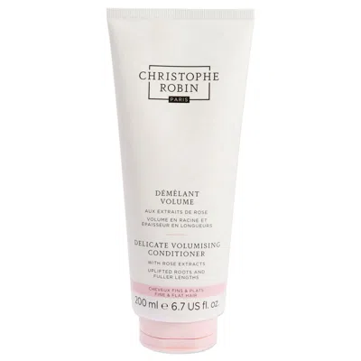 Christophe Robin Delicate Volumizing Conditioner With Rose Extracts By  For Unisex - 6.7 oz Condition In Multi