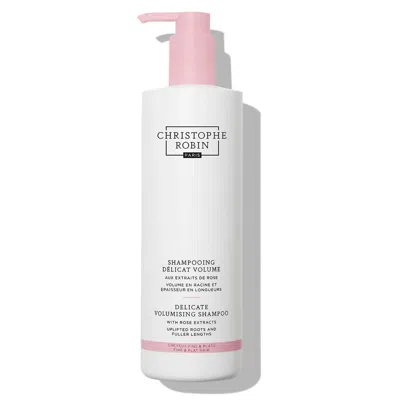 Christophe Robin Delicate Volumizing Shampoo With Rose Extracts 500ml In Multi