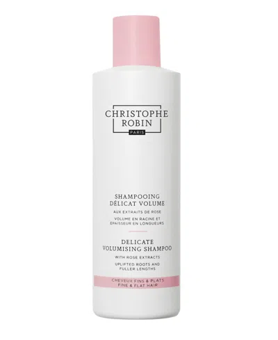 Christophe Robin Delicate Volumizing Shampoo With Rose Extracts, 8.5oz In Transparent