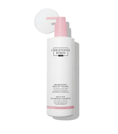 Christophe Robin Delicate Volumizing Shampoo With Rose Extracts In White