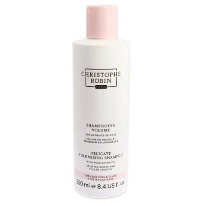 Christophe Robin Delicate Volumizing Shampoo With Rose Extracts By  For Unisex - 8.4 oz Shampoo In White
