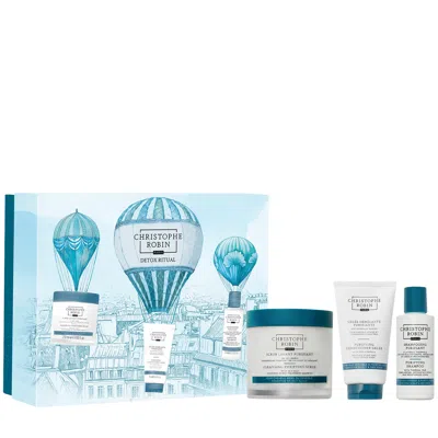 Christophe Robin Detox Ritual Set In White
