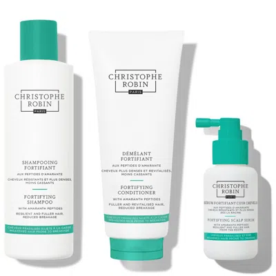 CHRISTOPHE ROBIN FORTIFYING ROUTINE BUNDLE (WORTH £110)