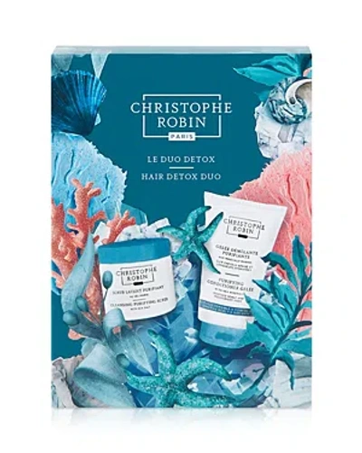 Christophe Robin Hair Detox Duo Scrub And Conditioner Set In Default Title