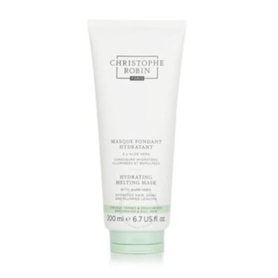 Christophe Robin Hydrating Melting Mask With Aloe Vera 6.7 oz Hair Care 5056379590630 In White