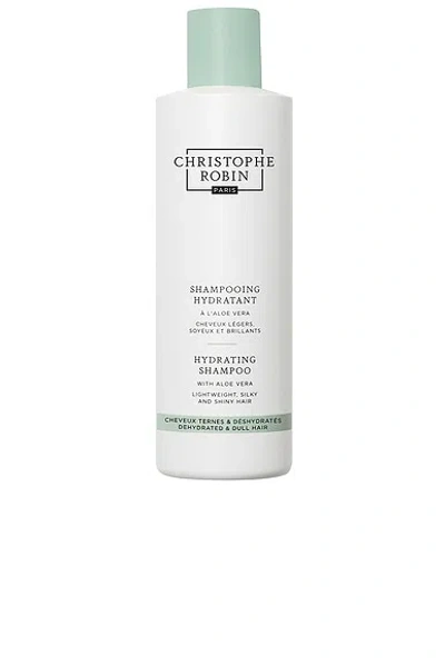 Christophe Robin Hydrating Shampoo With Aloe Vera In Transparent