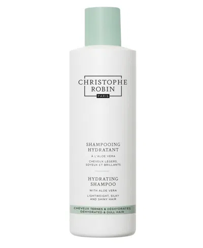 Christophe Robin Hydrating Shampoo With Aloe Vera, 8.5oz In Transparent