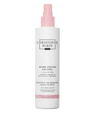 Christophe Robin Instant Volumizing Leave-in Mist With Rose Water, 5.1oz In Transparent