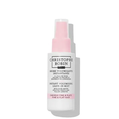 Christophe Robin New Instant Volume Mist With Rose Water 50ml In White