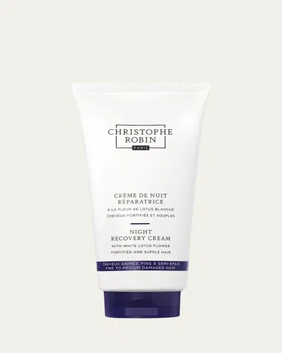 CHRISTOPHE ROBIN NIGHT RECOVERY HAIR CREAM, 5 OZ.