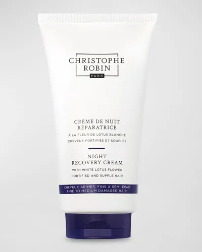 Christophe Robin Night Recovery Hair Cream, 5 Oz. In White