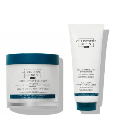 Christophe Robin Purifying Duo In Blue