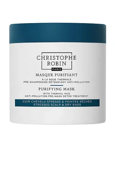 Christophe Robin Purifying Mud Mask With Thermal Mud In Beauty: Na