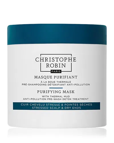 CHRISTOPHE ROBIN PURIFYING PRE SHAMPOO MUD MASK 8.4 OZ.