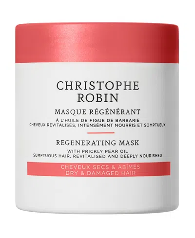 Christophe Robin Regenerating Mask With Prickly Pear Oil, 2.5oz In Transparent