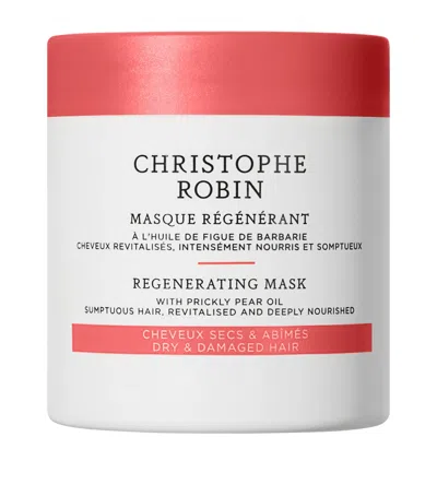 Christophe Robin Regenerating Mask With Prickly Pear Oil In White
