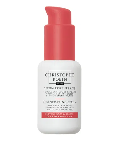 Christophe Robin Regenerating Serum With Prickly Pear Oil, 1.7oz In Transparent