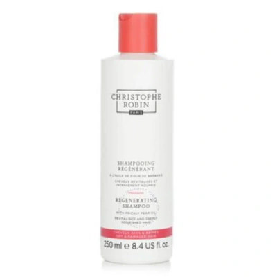 Christophe Robin Regenerating Shampoo With Prickly Pear Oil 8.4 oz Hair Care 5056379590517 In White