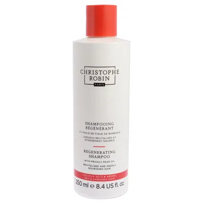 Christophe Robin Regenerating Shampoo With Prickly Pear Oil By  For Unisex - 8.4 oz Shampoo In Multi