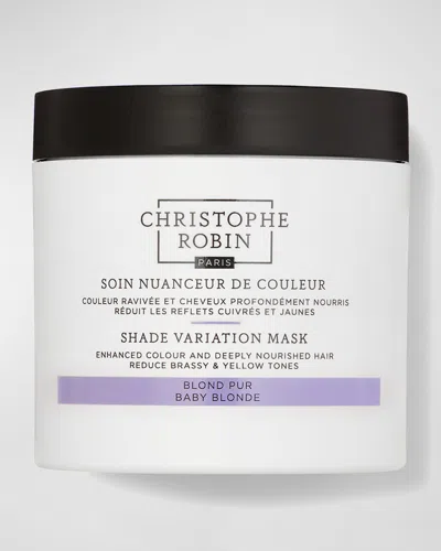 Christophe Robin Shade Variation Care Nutritive Mask With Temporary Coloring, 8.4 Oz. In White