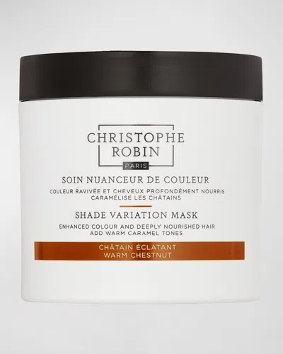 Christophe Robin Shade Variation Care Nutritive Mask With Temporary Coloring, 8.4 Oz. In Warm Chestnut