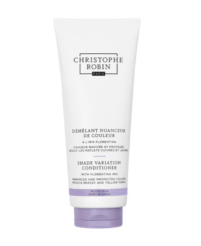 Christophe Robin Shade Variation Conditioner With Florentina Iris Baby Blonde In Default Title