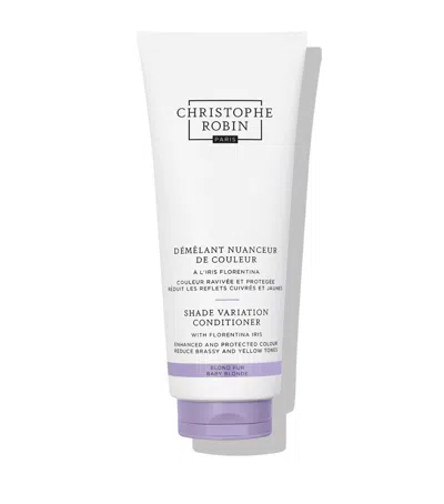 Christophe Robin Shade Variation Conditioner With Florentina Iris Baby Blonde In Default Title