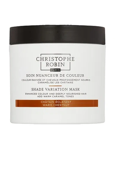 Christophe Robin Shade Variation Mask Warm Chestnut In White