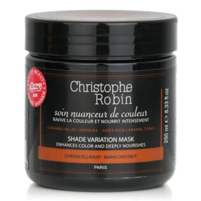 Christophe Robin Shade Variation Mask 8.33 oz Warm Chestnut Hair Care 3760041759134 In White