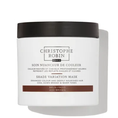 Christophe Robin Shade Variation Mask Ash Brown In White