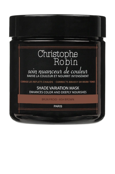 Christophe Robin Shade Variation Mask In Ash Brown