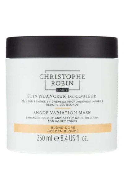 Christophe Robin Shade Variation Mask In Gold