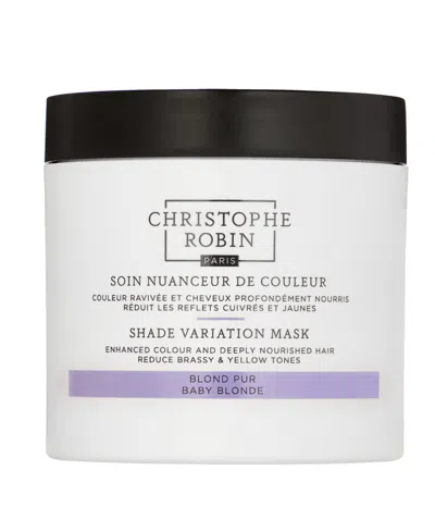 Christophe Robin Shade Variation Mask In Transparent