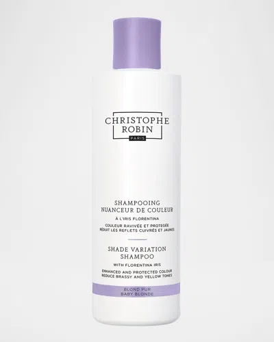 CHRISTOPHE ROBIN SHADE VARIATION SHAMPOO WITH FLORENTINA IRIS, 8.4 OZ.
