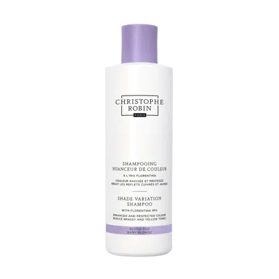 CHRISTOPHE ROBIN SHADE VARIATION SHAMPOO WITH FLORENTINA IRIS BABY BLONDE