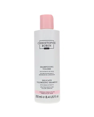 Christophe Robin Volume Shampoo With Rose Extracts 8.4oz In White