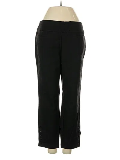 Pre-owned Christopher & Banks Active Pants In Black