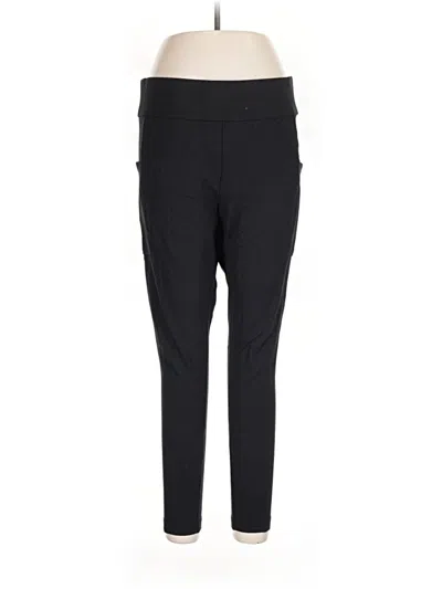 Pre-owned Christopher & Banks Active Pants In Black