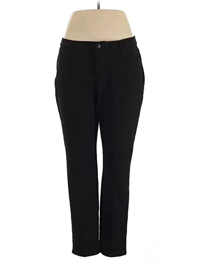 Pre-owned Christopher & Banks Active Pants In Black