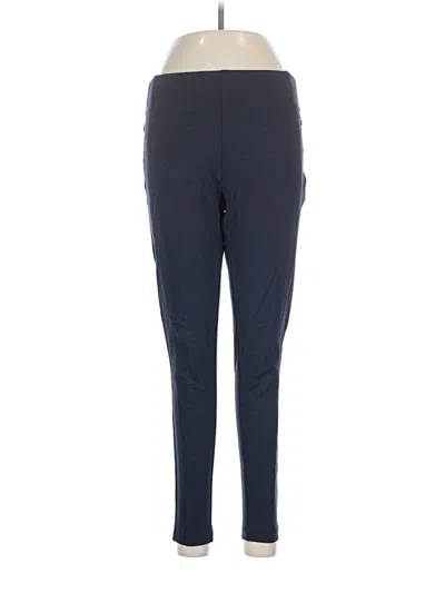 Pre-owned Christopher & Banks Active Pants In Blue