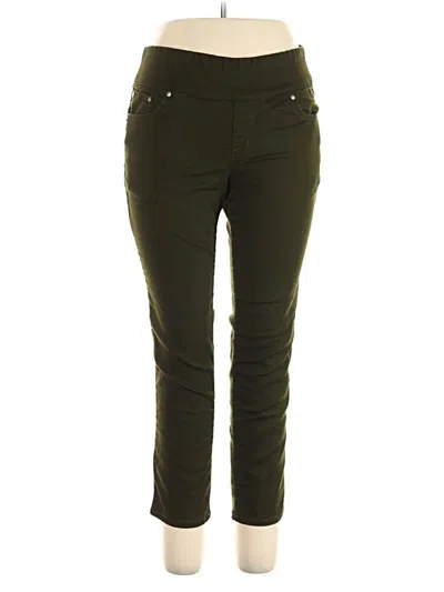 Pre-owned Christopher & Banks Active Pants In Green