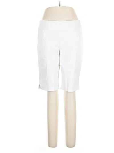 Pre-owned Christopher & Banks Active Pants In White